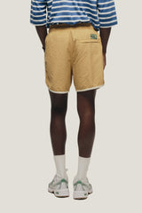 Caramel Nylon Shorts