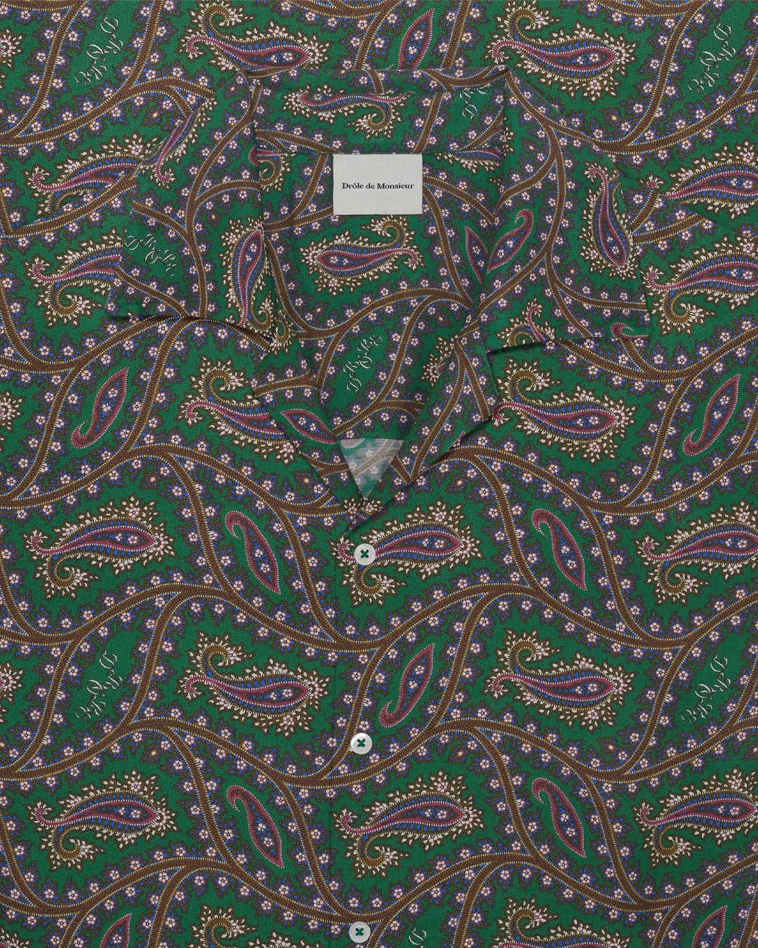 Green La Chemise Paisley
