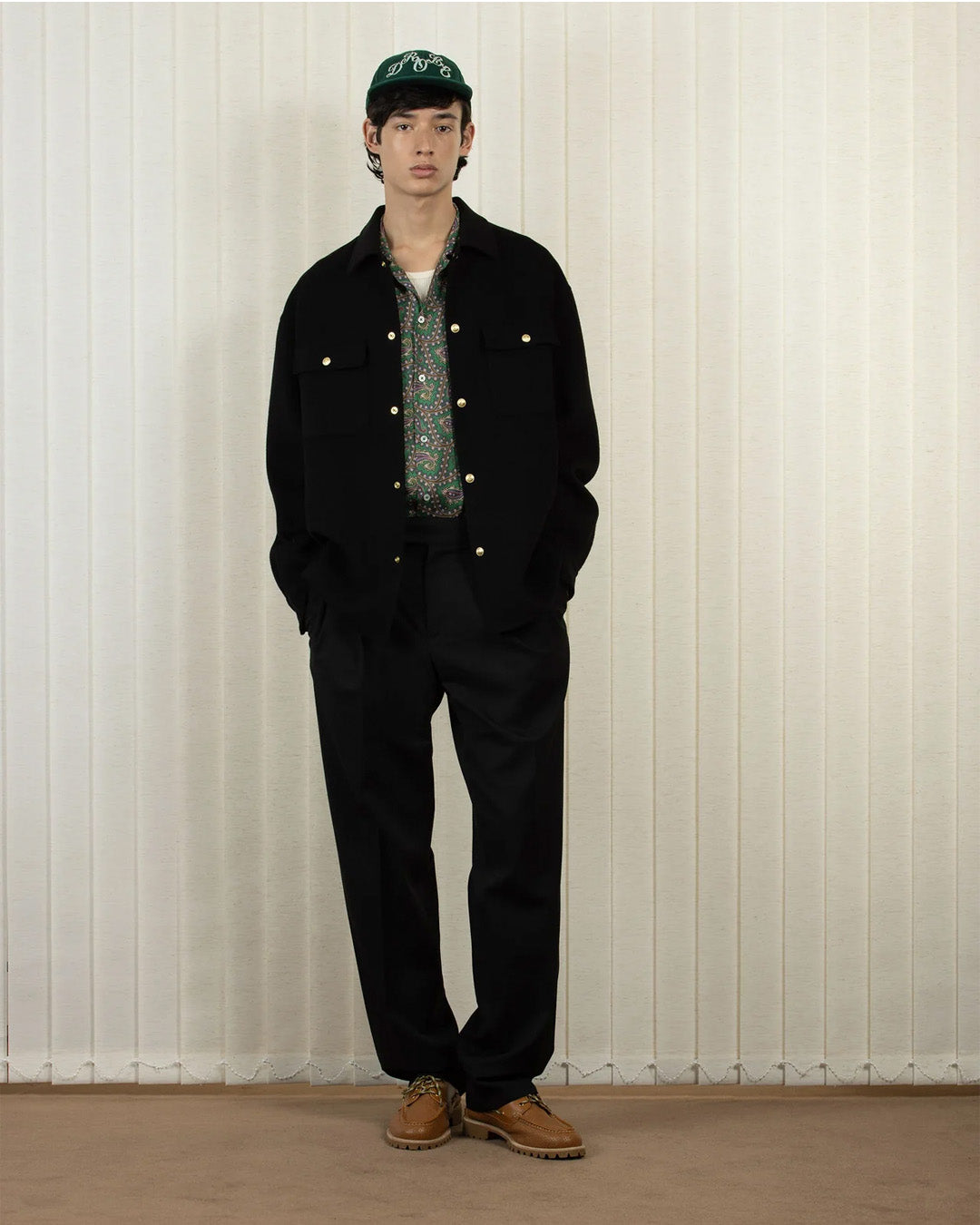 Black La Surchemise Laine