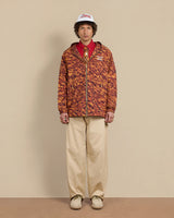 Brown La Veste Capuche Slogan