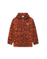 Brown La Veste Capuche Slogan