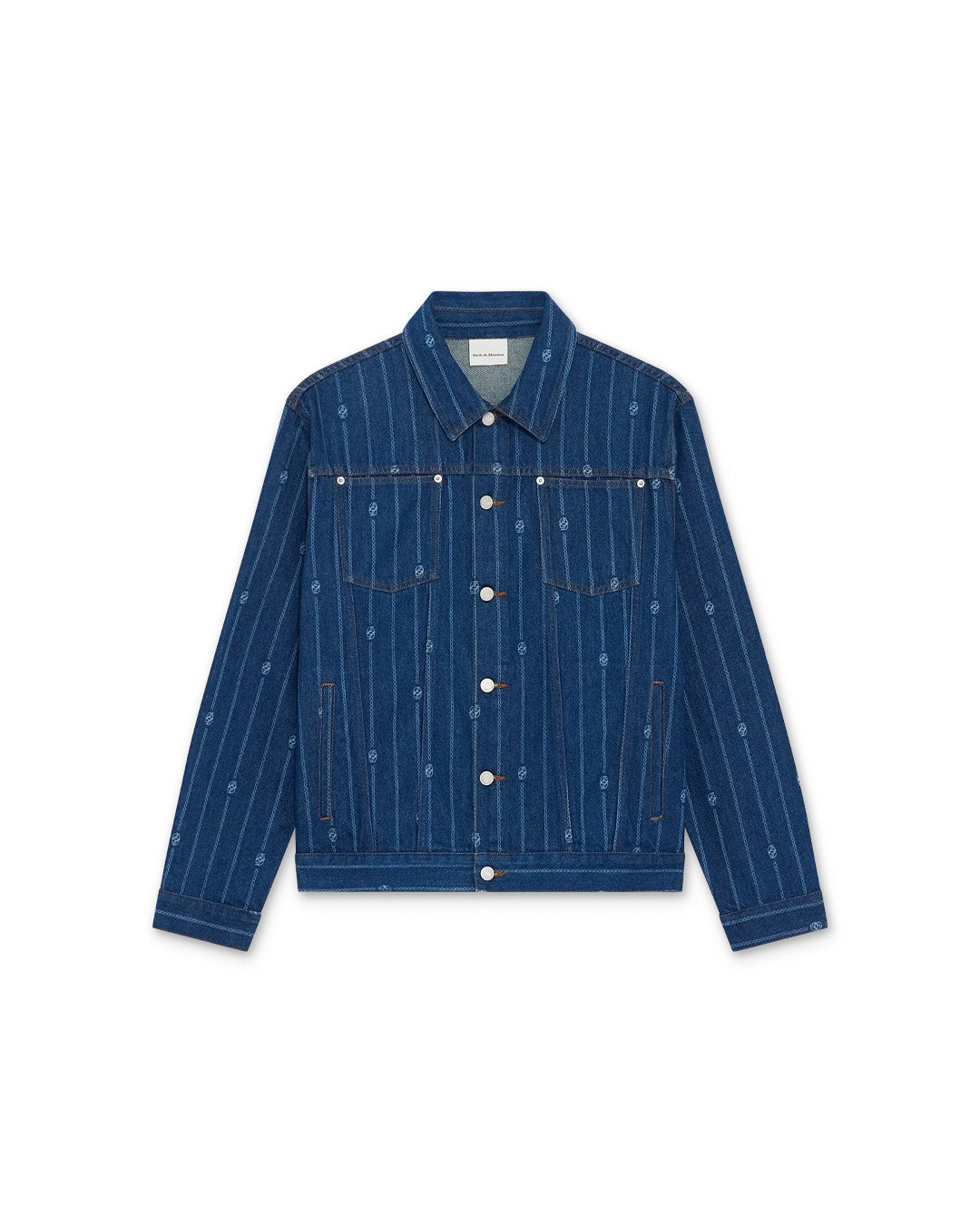 Blue 'La Veste Denim Monogramme' Jacket
