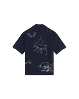 Blue 'La Chemise Brodee' Shirt