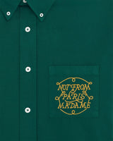 Green La Chemise Slogan Tresses