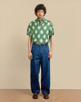 Green 'La Chemise Medaillon' Shirt