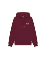 Burgundy Le Hoodie Slogan