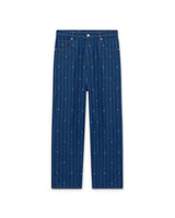Blue Le Jean Baggy Monogramme