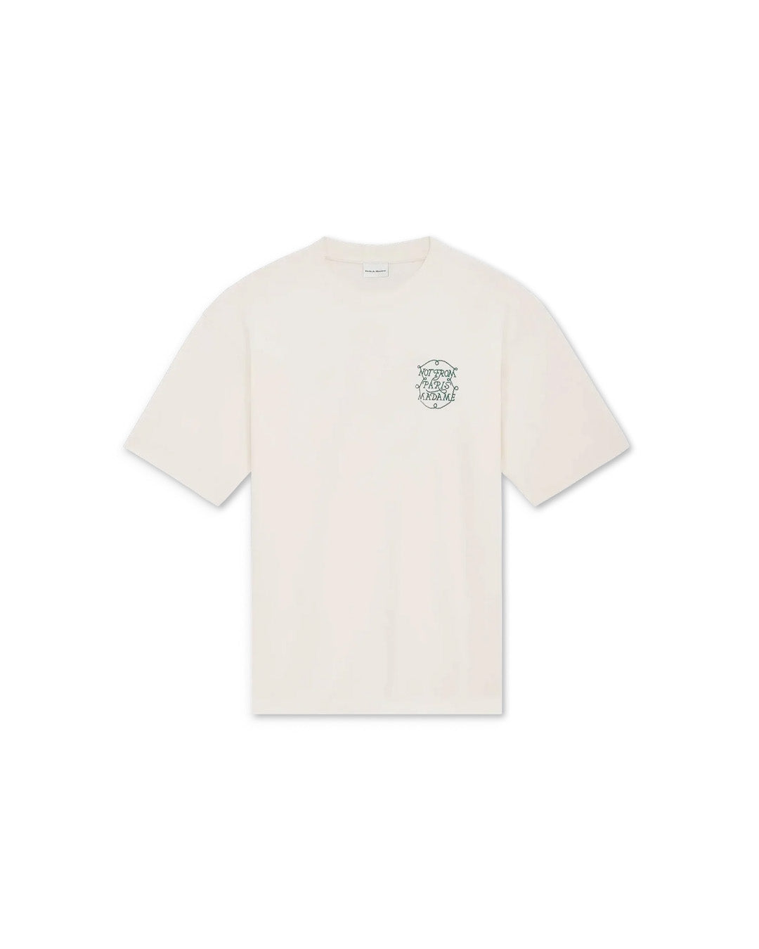 White Le T-Shirt Slogan Tresses