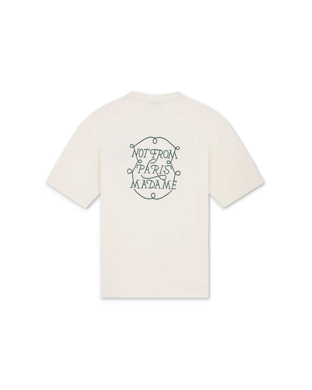 White Le T-Shirt Slogan Tresses