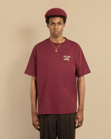 Burgundy Le Tshirt Slogan