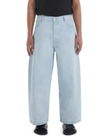 Light Blue Baggy Denim Pants