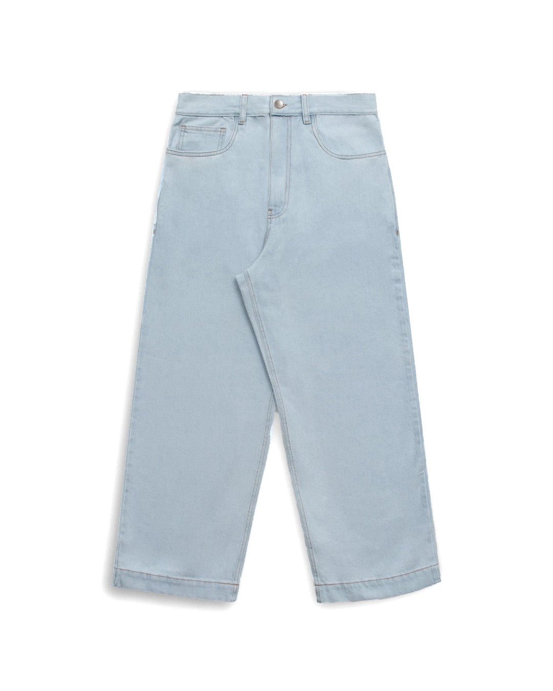 Light Blue Baggy Denim Pants