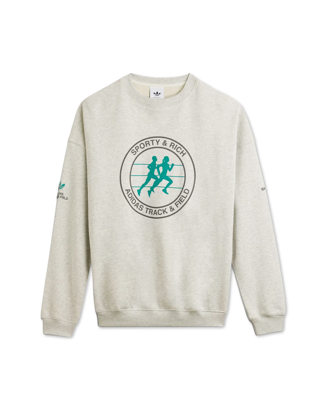 Light Grey Heather Crewneck X SPORTY & RICH