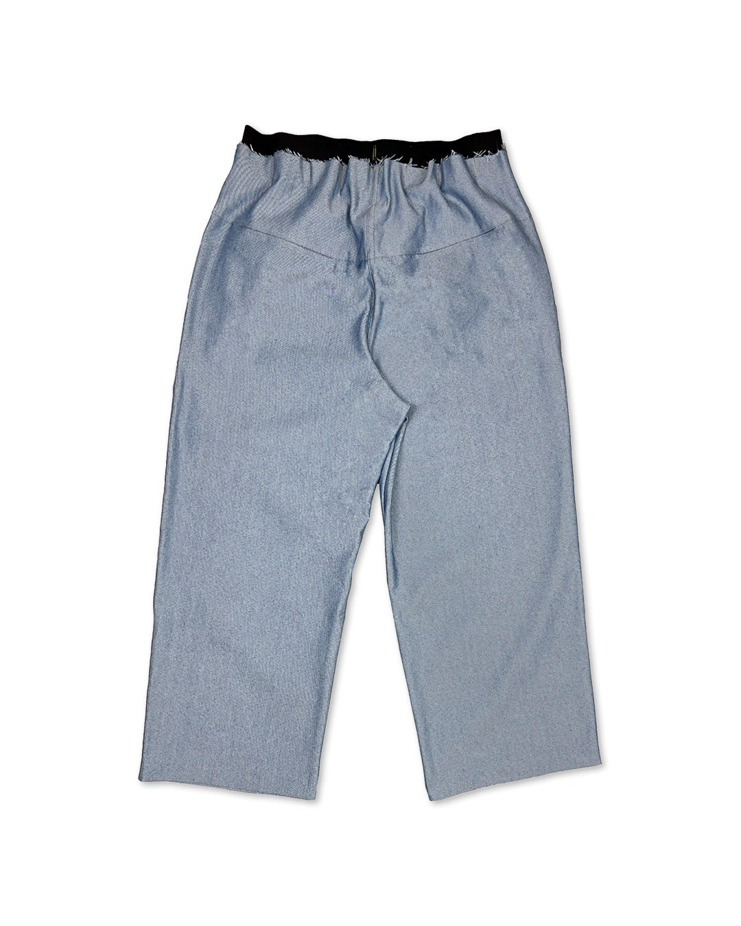 Ligth Blue Wide Denim Pants
