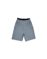 Ligth Blue Wide Denim Shorts