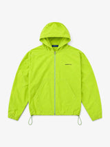 Lime Green Cropped Windbreaker
