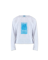 Off-White 'Mark' Plisse Raglan Longsleeve