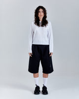 Off-White Plisse Raglan Longsleeve