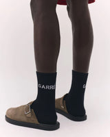 Black 'Logo' Socks