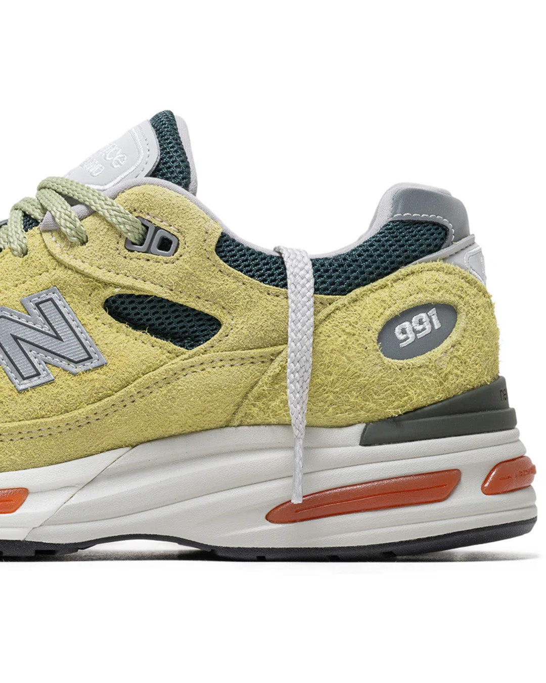 Made in UK 991v2 'Grape Sorbet' - Beechnut/Trekking Green/Oyster Mushroom