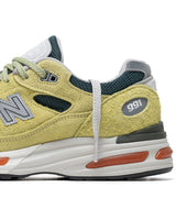Made in UK 991v2 'Grape Sorbet' - Beechnut/Trekking Green/Oyster Mushroom