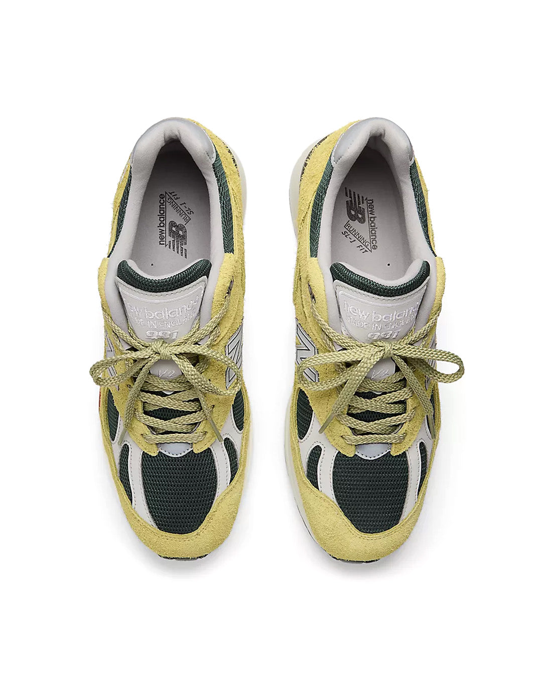 Made in UK 991v2 'Grape Sorbet' - Beechnut/Trekking Green/Oyster Mushroom