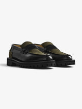 Moc Tractor - Olive/Black
