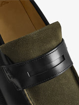 Moc Tractor - Olive/Black