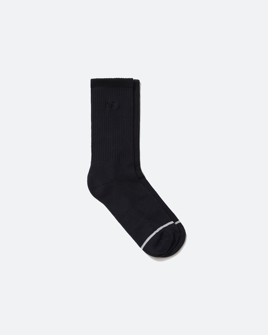 Black Monogram Socks