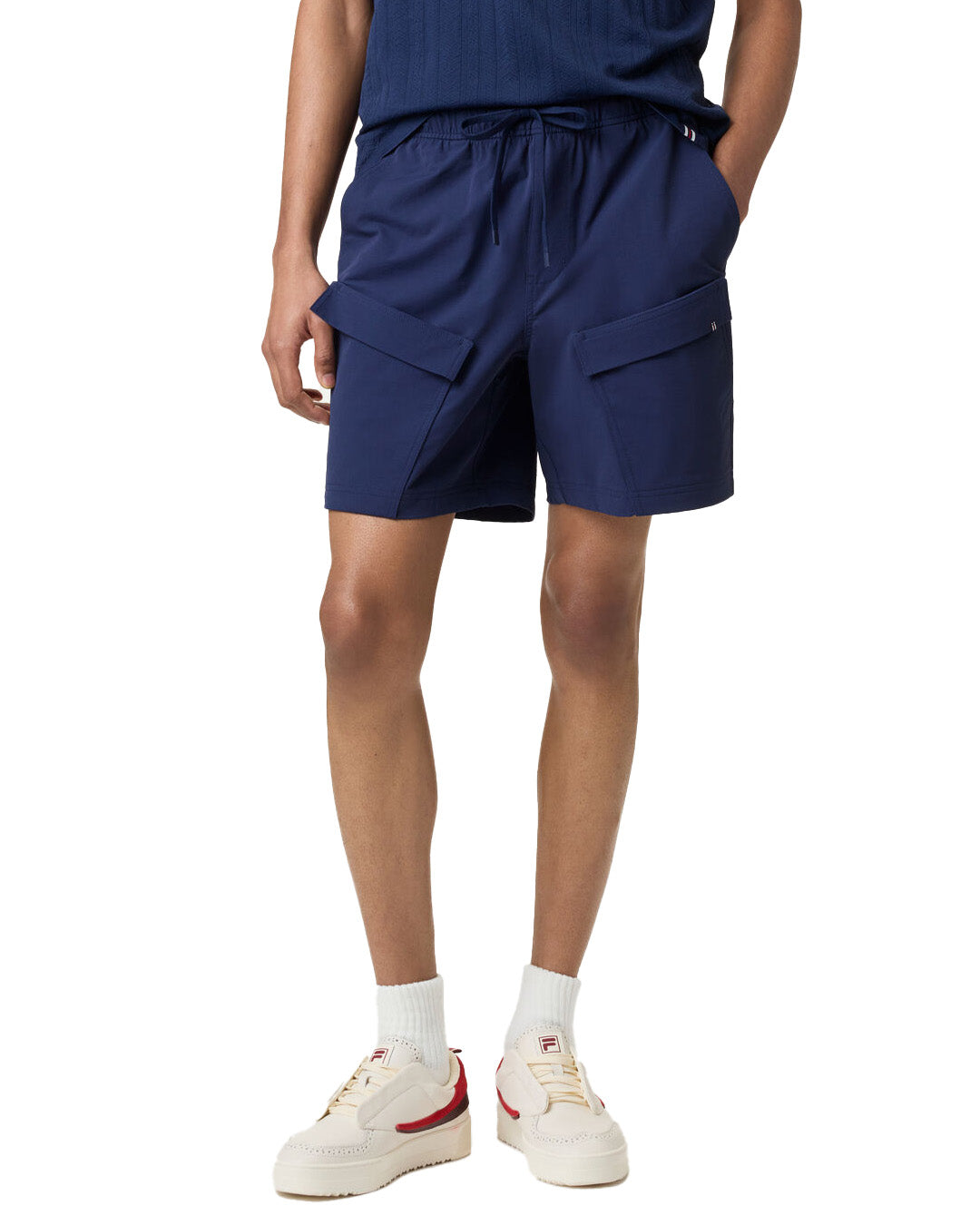 Navy Breakpoint Woven Shorts