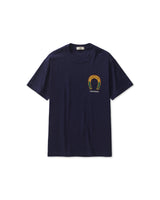 Navy 'Horses Painting' Heavy Tee