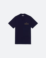 Navy Monogram Heavy Tee