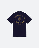 Navy Monogram Heavy Tee