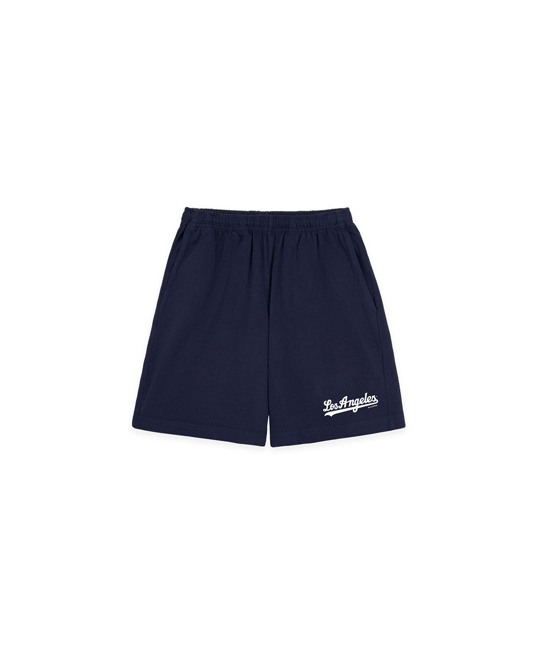 Navy/White 'Dodgers' Gym Short