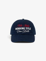 Navy 'Ciao Bello' Cap X FILA