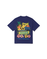 Navy Fruit Boxy Tee