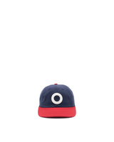 Navy/Goji Berry 'O' 6-Panel Cap