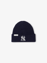 Navy 'Heritage Yankees Serif' Cashmere Beanie