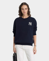 Navy 'Heritage Yankees Serif' Crewneck
