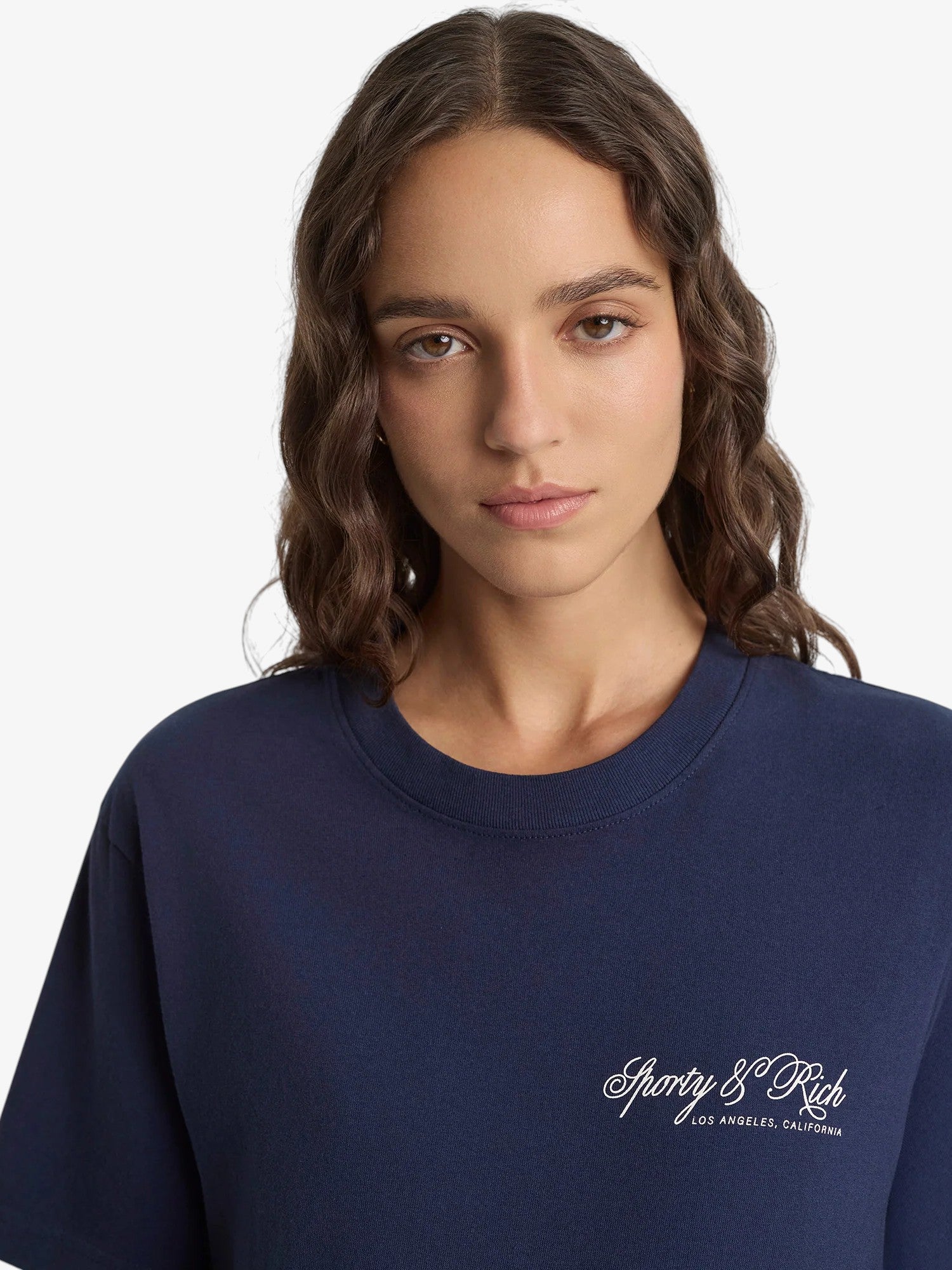 Navy 'International' Tee