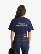 Navy 'International' Tee