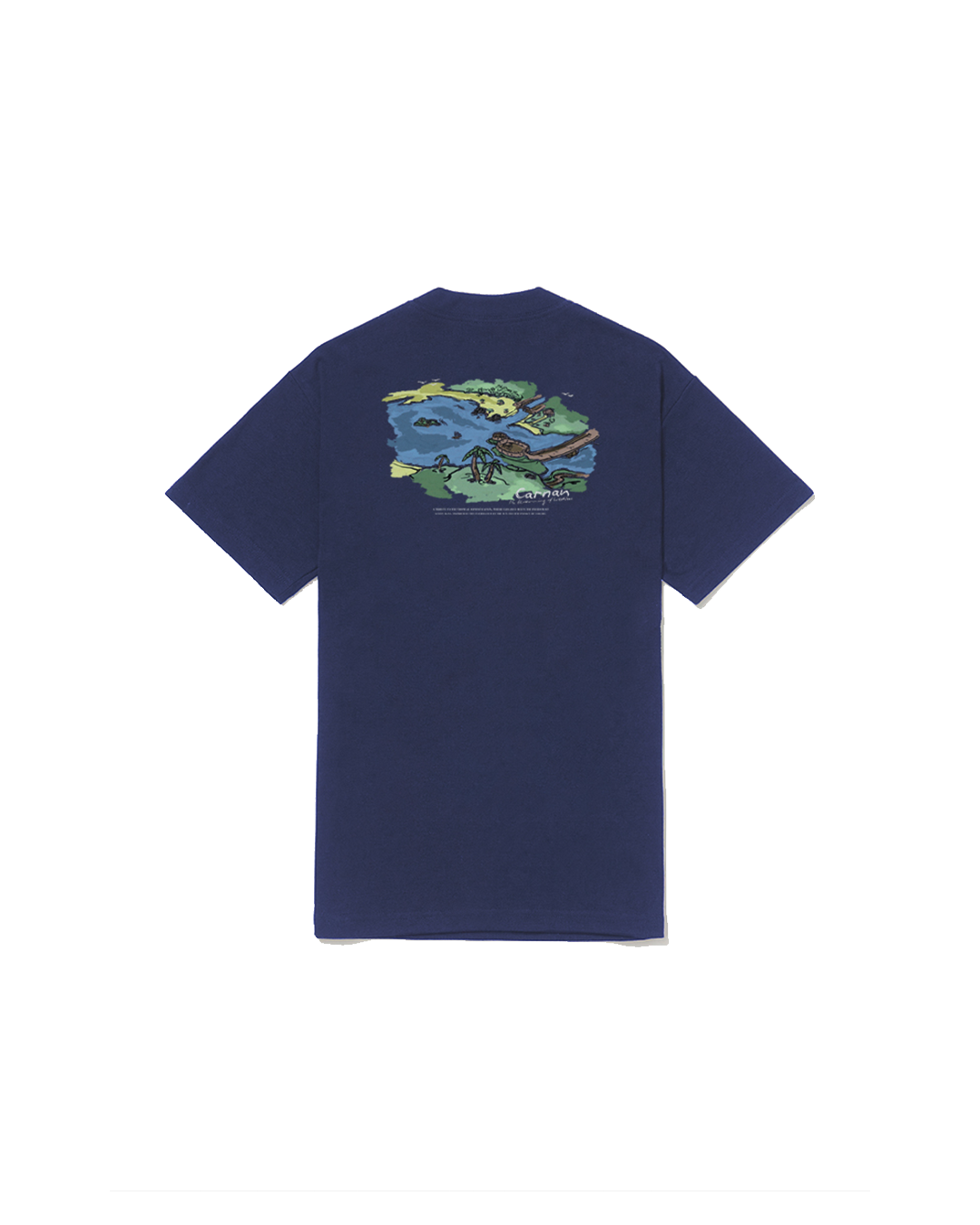 Navy Landscape Heavy Tee