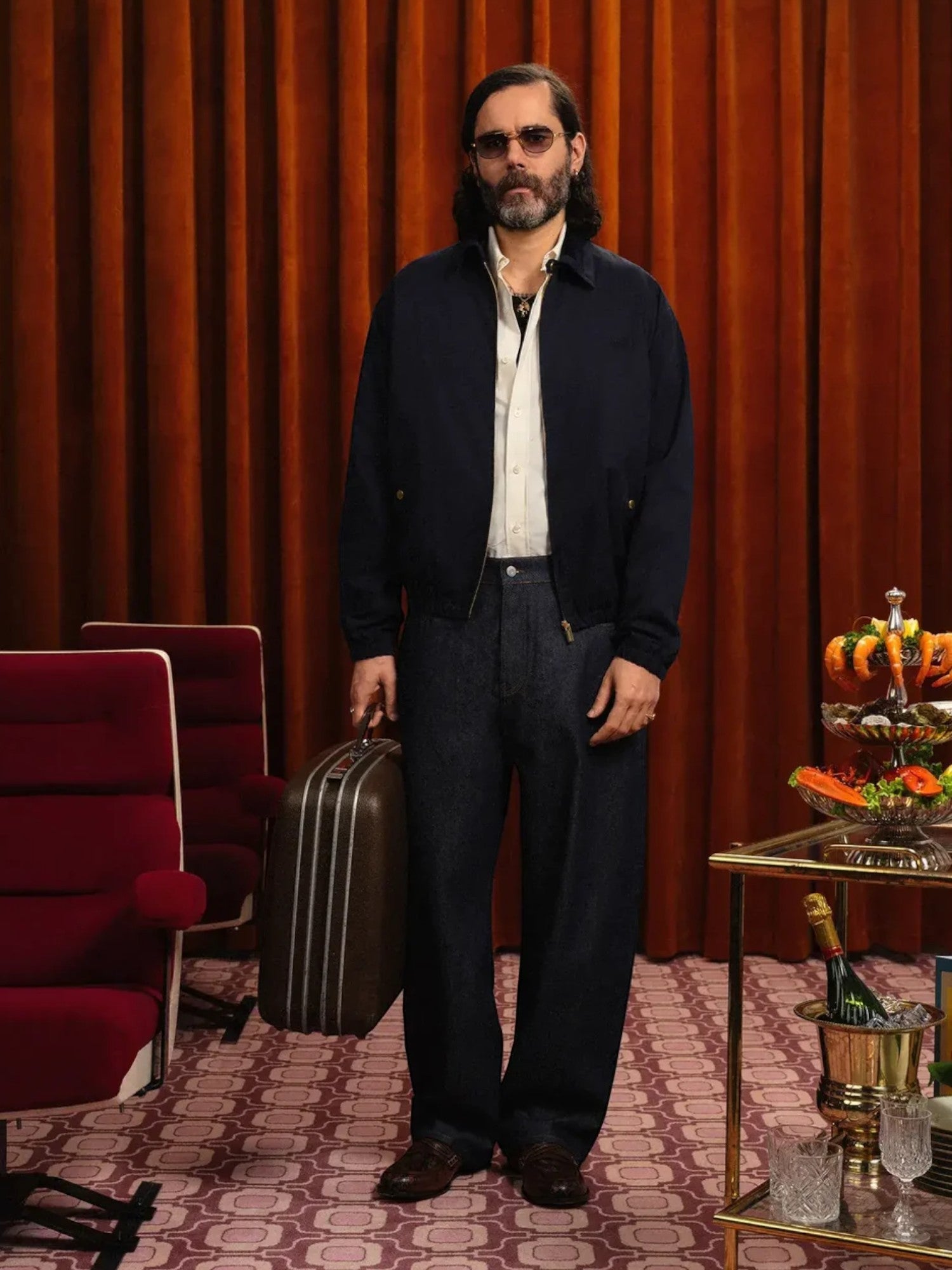 Navy 'Le Blouson Drôle' Jacket