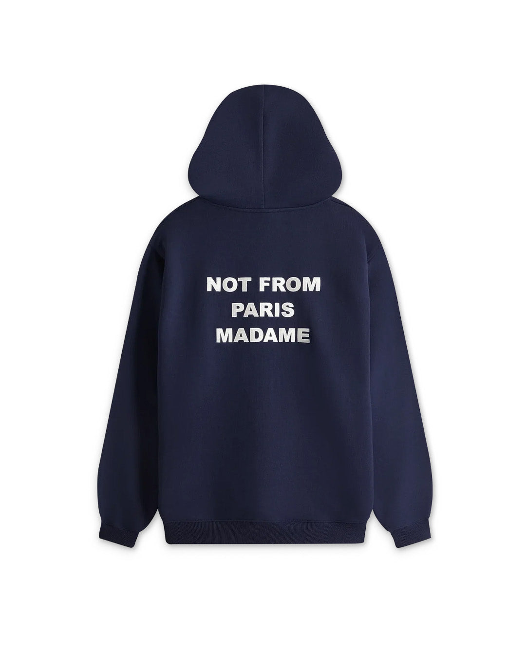 Navy Le Hoodie Slogan