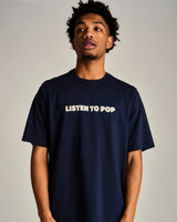 Navy 'Skate Muzik' Tee