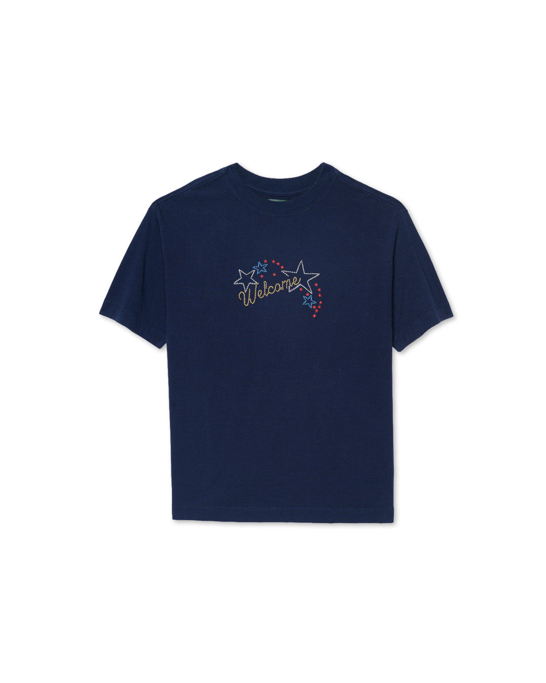 Navy 'Stars' Regular Tee