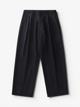 Navy Striped Tailored Pants