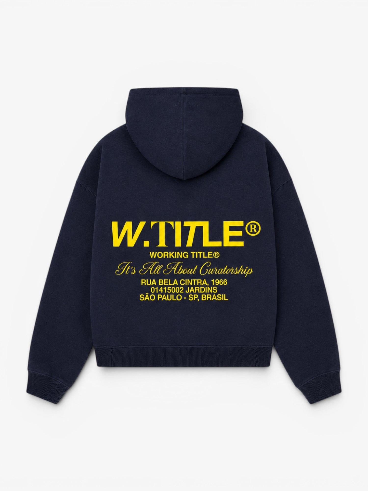 Navy 'WTITLE­®' Hoodie