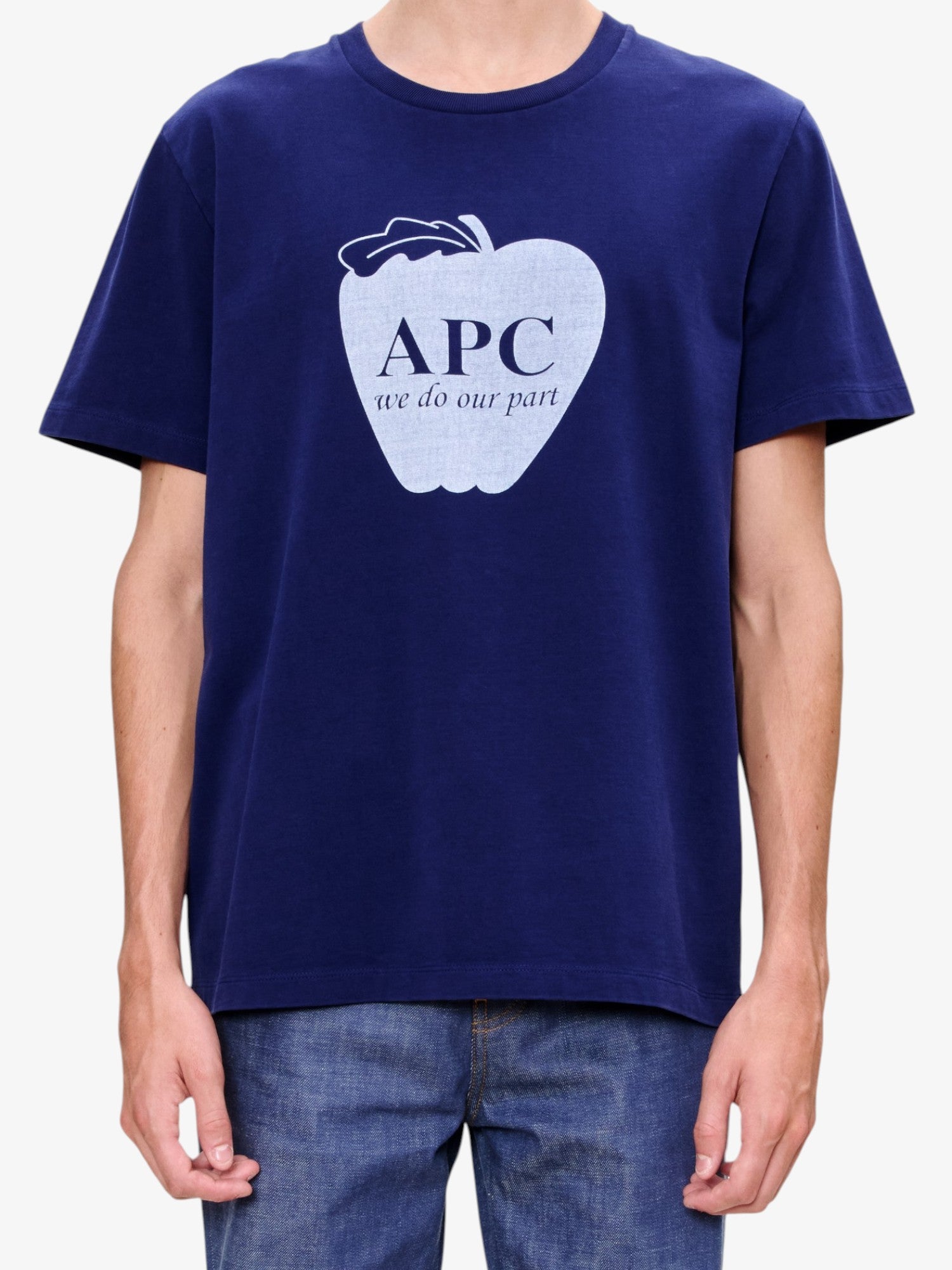 Navy 'Pomme' Tee