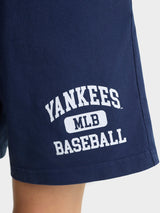 Navy 'Yankees' Ivy Gym Shorts